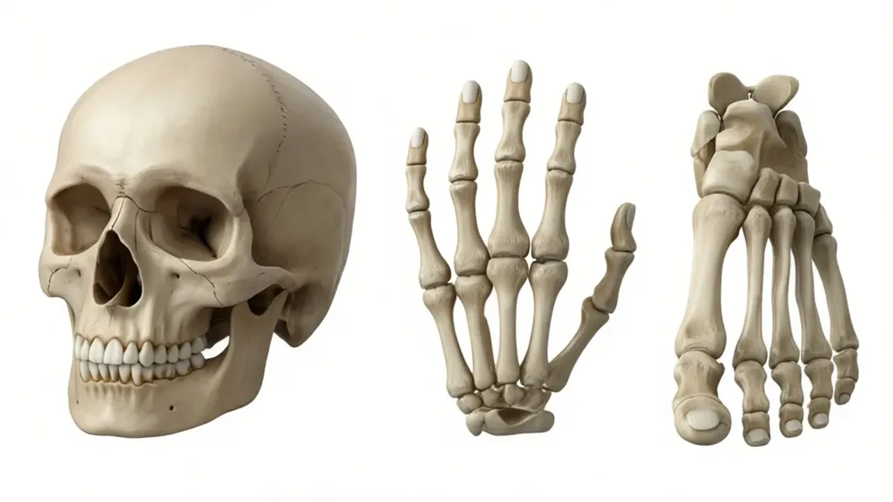 Complete List of Body Parts That Start With M